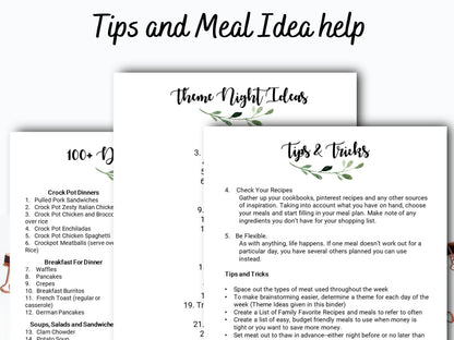 Complete Meal Planning System