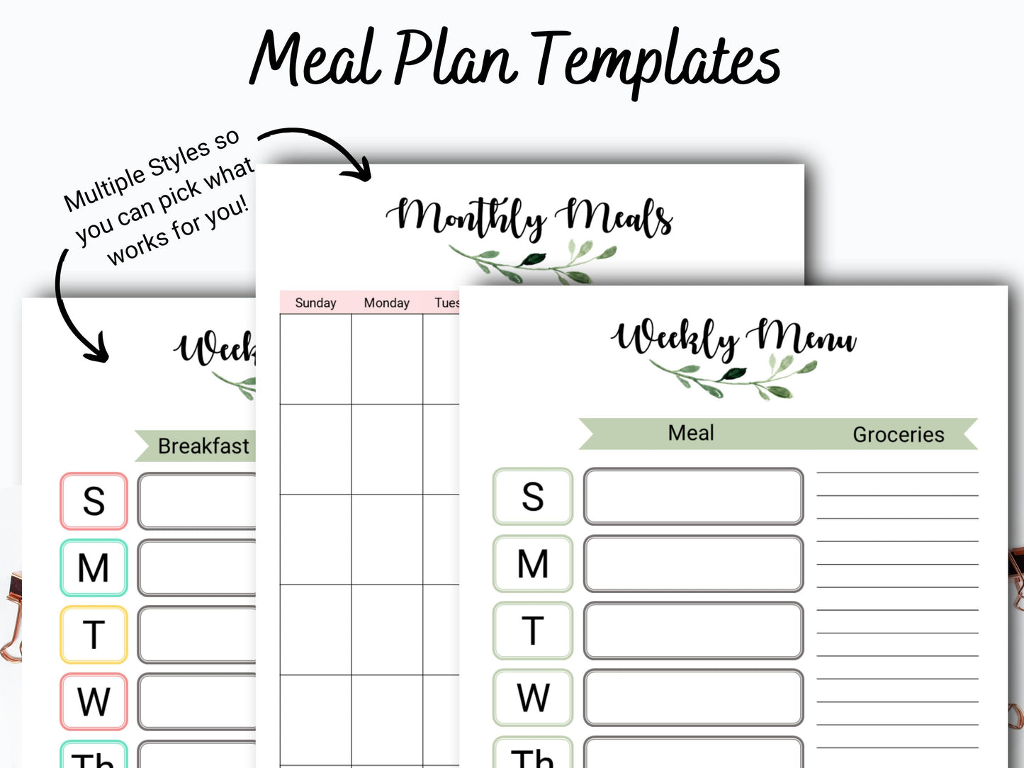 Complete Meal Planning System